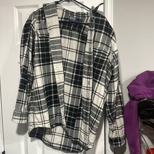Plaid button up. Men’s size small